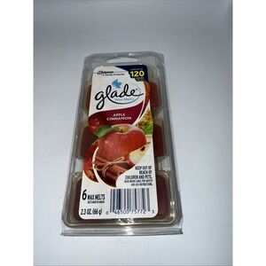 Glade Wax Melts Apple Cinnamon - 6 Count Pack, 96 Hours